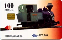 BOSNIA : S04 100 'BOSNA' Steamengine Train MINT - Bosnie