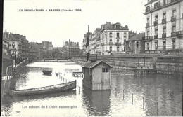 Inondations à NANTES  1904 - Floods