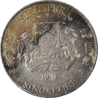 Monnaie, Singapour, 20 Cents, 1991 - Singapour