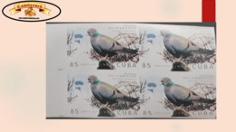 O) 2020 CUBA. CARIBBEAN, IMPERFORATED, TURQUESTAN PIGEON, COLUMBA EVERSMANNI, VULNERABLE IN STATE OF CONSERVATION, VU, M - Non Dentelés, épreuves & Variétés