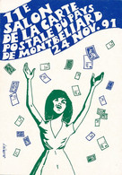 CPM GF - 25 - Montbéliard - 11ème Salon 1991- Dessin De Jean Marie Petey-Envoi Gratuit - Borse E Saloni Del Collezionismo