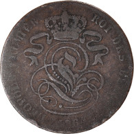 Monnaie, Belgique, 2 Centimes, 1864 - 2 Cent