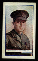 Ref 1544 - Victoria Cross Hero Eric Norman F. Bell V.C. - Royal Innis. Fusilers. Cigarette Card - Military - Autres & Non Classés