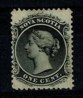 Ref 1545 - 1860-1863 Nova Scotia Canada 1c SG 18 Mint Stamp - Ungebraucht