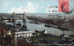 ROYAUME-UNI,UNITED KINGDOM,ENGLAND,LONDON,TIMBRE 1907 - Autres & Non Classés