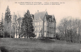 Les Beaux Châteaux De La Dordogne. Château De Cavaliéri (côté Est) Musidan Brantome (scan Recto-verso) Ref 0980 - Mussidan