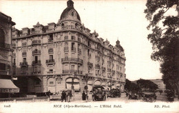 N°93235 -cpa Nice -l'hôtel Ruhl- - Bar, Alberghi, Ristoranti