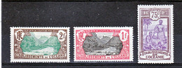 Océanie  34/36 1913 Neuf ** TB Mnh Sin Charnela Cote 34.5 - Unused Stamps