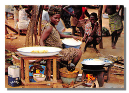BENIN Ex DAHOMEY  ATHIEME Preparation Du Gouter The Snack 69 (scan Recto-verso) Ref 0905 - Benin