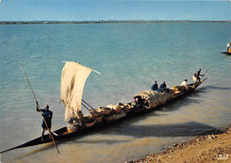 MALI Soudan Francais Bamako SIKASSO ZANGARADOUGOU Pirogue Sur Le Fleuve (scan Recto Verso)NONO0021 - Mali