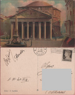 Roma. Il Pantheon. Viaggiata 1940 - Panteón