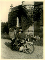 Moto Ancienne De Marque PEUGEOT Peugeot Type Modèle ? * Motos Transport Motocyclette * Photo Ancienne - Motorbikes