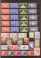 BRITISH COMMONWEALTH 1953 QEII OMNIBUS CORONATION Collection, ALL DIFFERENT & Complete. NHM (106 Stamps) - Other & Unclassified