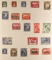 ADEN STATES 1942-1963 FINE USED All Different Collection On Pages. Includes SEIYUN 1942 Set To 8a, 1949 Silver Wedding S - Aden (1854-1963)