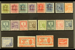 SPANISH 1928-1948 MINT GROUP On A Stock Card, Inc 1928 Opts Vals To 40c, 1929-37 Perf 11Â½ Vals To 30c Inc 15c, 1948-53  - Other & Unclassified