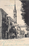 1902-Cuneo, Corso Dei Baluardi Gesso, Campanile Di San Sebastiano, Viaggiata - Cuneo