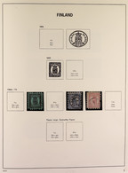 1866 - 1992 FINE USED COLLECTION Of Very Fine Stamps With Cds Postmarks Presented On Album Pages Held Within A Davo-Albu - Other & Unclassified