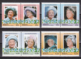 1985-(MNH=**) Bequia St.Vincent S.8v."Anniversary Of The Queen Mother" - St.-Vincent En De Grenadines