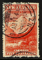 1902-07 5s Deep Red, Wmk Single Star Upright, SG 329a, Fine Used. - Other & Unclassified