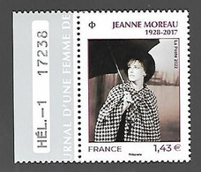 France 2022 - Jeanne Moreau ** - Ongebruikt