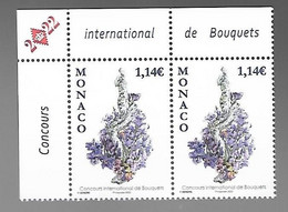 Monaco 2022 - Concours International De Bouquets ** - Ungebraucht