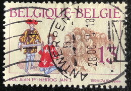 België - Belgique - C9/30 - (°)used - 1994 - Michel 2604 - Jan I Van Brabant - ANTWERPEN - Used Stamps