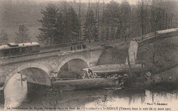 St-BENOIT. - Le Déraillement Du Rapide Paris-Bordeaux Au Pont De "l'Accident" à St-BENOITdans La Nuit Du 25 Mars 1925 - Saint Benoît