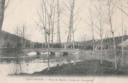 SAINT-BENOIT. - Pont Du Moulin, Le Jour De L'Assemblée - Saint Benoit