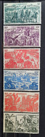 France Grandes Séries Coloniales 1946 Tchad Au Rhin Cameroun PA 32/37 **TB Cote 16€ - 1946 Tchad Au Rhin