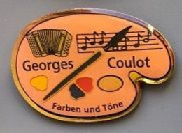 ACCORDEON - ACCORDION - AKKORDEON - HANDÖRGELI - GEORGES COULOT - FARBEN UND TÖNE - PALLETTE - PEINTRE - PIANO - (30) - Musique