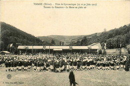 Tarare * Les Fêtes De Gymnastique * Terrain De Concours * La Messe En Plein Air * Sport Fête Locale * 29 30 Juin 1912 - Tarare