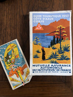 Corse & Côte D'Azur * Guide Touristique 1953 Illustré Illustrateur L. PORRENS Publicitaire * M.A.A.I.F. - Autres & Non Classés