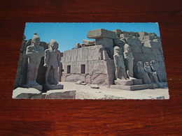 46681-                     EGYPT, LUXOR, KARNAK, PHARAO STATUES - Luxor