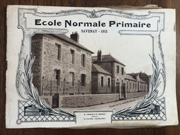 Savenay * école Normale Primaire 1913 * Livret Illustré 16 Pages Photos * Classes , élèves , Professeurs ... * TOURTE - Savenay