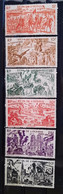 France Grandes Séries Coloniales 1946 Tchad Au Rhin  Océanie PA 20/25 **TB Cote 23€ - 1946 Tchad Au Rhin