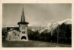 Passy * Le Temple Protestant Du Plateau D'assy Et Chaîne Du Mont Blanc * Religion - Passy