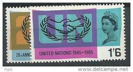 1965 MNH GB Phosphor, Postfris - Unused Stamps