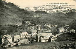 Mandailles * Vue Générale Sur Le Village * Au Fond , Le Puy Mary - Autres & Non Classés