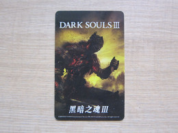 Internet On-line Game Promotion Card,Dark Souls III - Unclassified