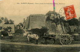 St Brice * Les Fours à Chaux Des Richardières , Directeur GAZON * Attelage * Mine Carrière - Sonstige & Ohne Zuordnung