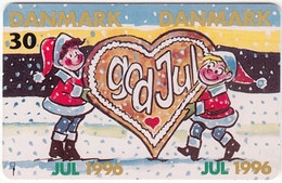 DANMARK A-789 Chip TeleDanmark - Occasion, Christmas - Used - Dinamarca