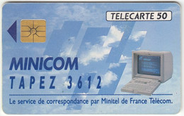 FRANCE C-067 Chip Telecom - Used - 1992