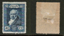 SPAIN   Scott # 394* MINT HINGED (CONDITION AS PER SCAN) (Stamp Scan # 817) - Nuevos