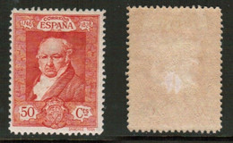 SPAIN   Scott # 395* MINT LH (CONDITION AS PER SCAN) (Stamp Scan # 817) - Nuevos
