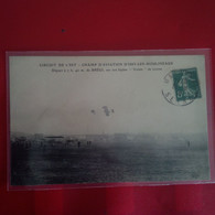 CIRCUIT DE L EST CHAMP D AVIATION D ISSY LES MOULINEAUX DEPART DE BREGI SUR BIPLAN VOISIN - ....-1914: Précurseurs