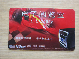 Schol Library Chip Card With Scratch - Unclassified
