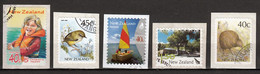 Nieuw-Zeeland Div. Zelfplakkers Gestempeld - Collections, Lots & Series