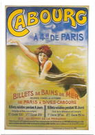 CPM - édit. Cartexpo - 10893 - CABOURG - BILLETS DE BAINS DE MER - Cabourg