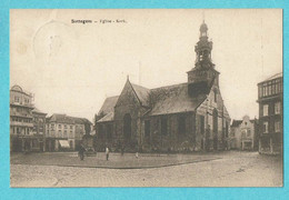 * Zottegem - Sotteghem (Oost Vlaanderen) * (Desaix) église, Kerk, Church, Kirche, Animée, Statue, Monument, Old - Zottegem