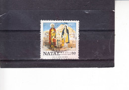 BRASILE  1970 - Yvert   947° -  Natale - Used Stamps